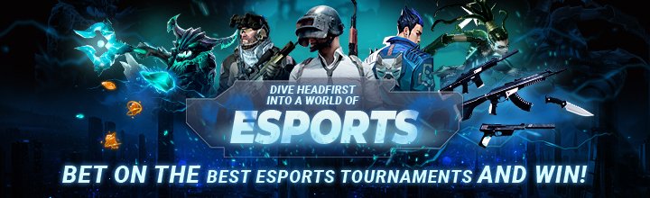 1xBet eSports betting — CS2, Dota 2 and League of Legends